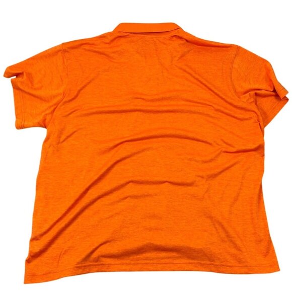 NWT Champion Mens Polo Shirt Size 2XL Clemson Tigers Top Short Sleeve Orange - Picture 2 of 11